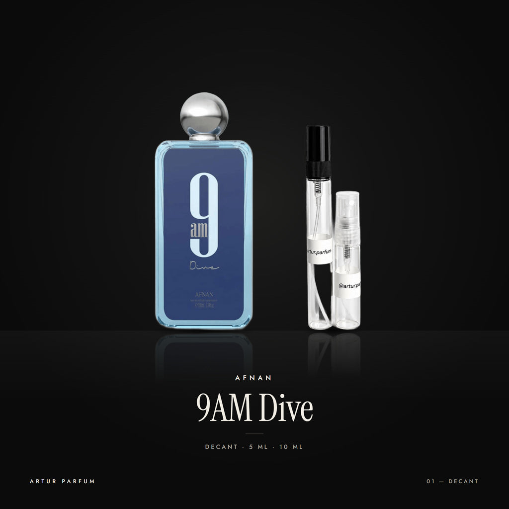 9AM Dive — decant de 5 ml y 10 ml