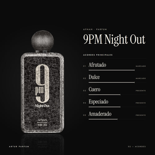 9PM Night Out — acordes principales