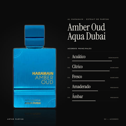 Amber Oud Aqua Dubai — acordes principales