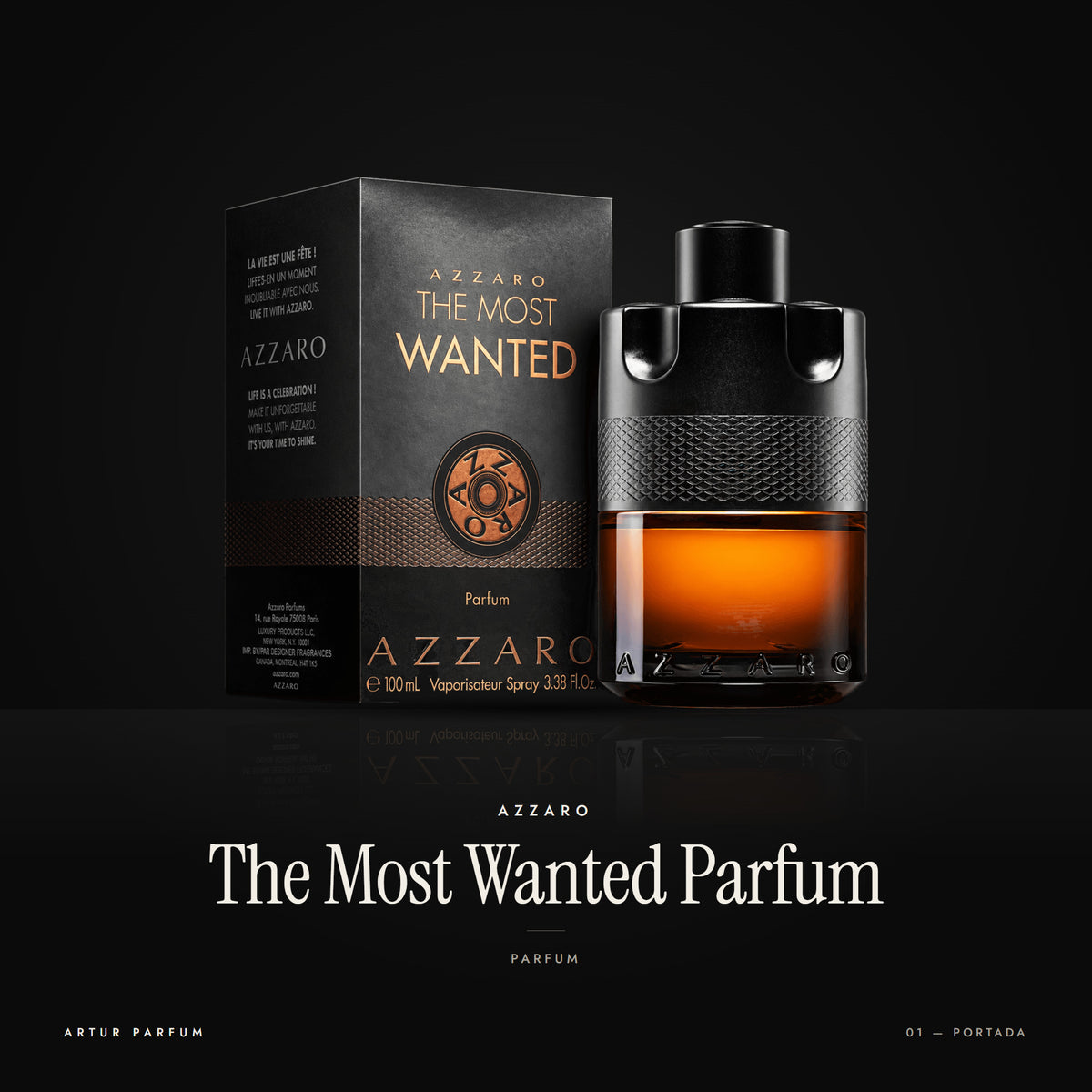 The Most Wanted Parfum — portada