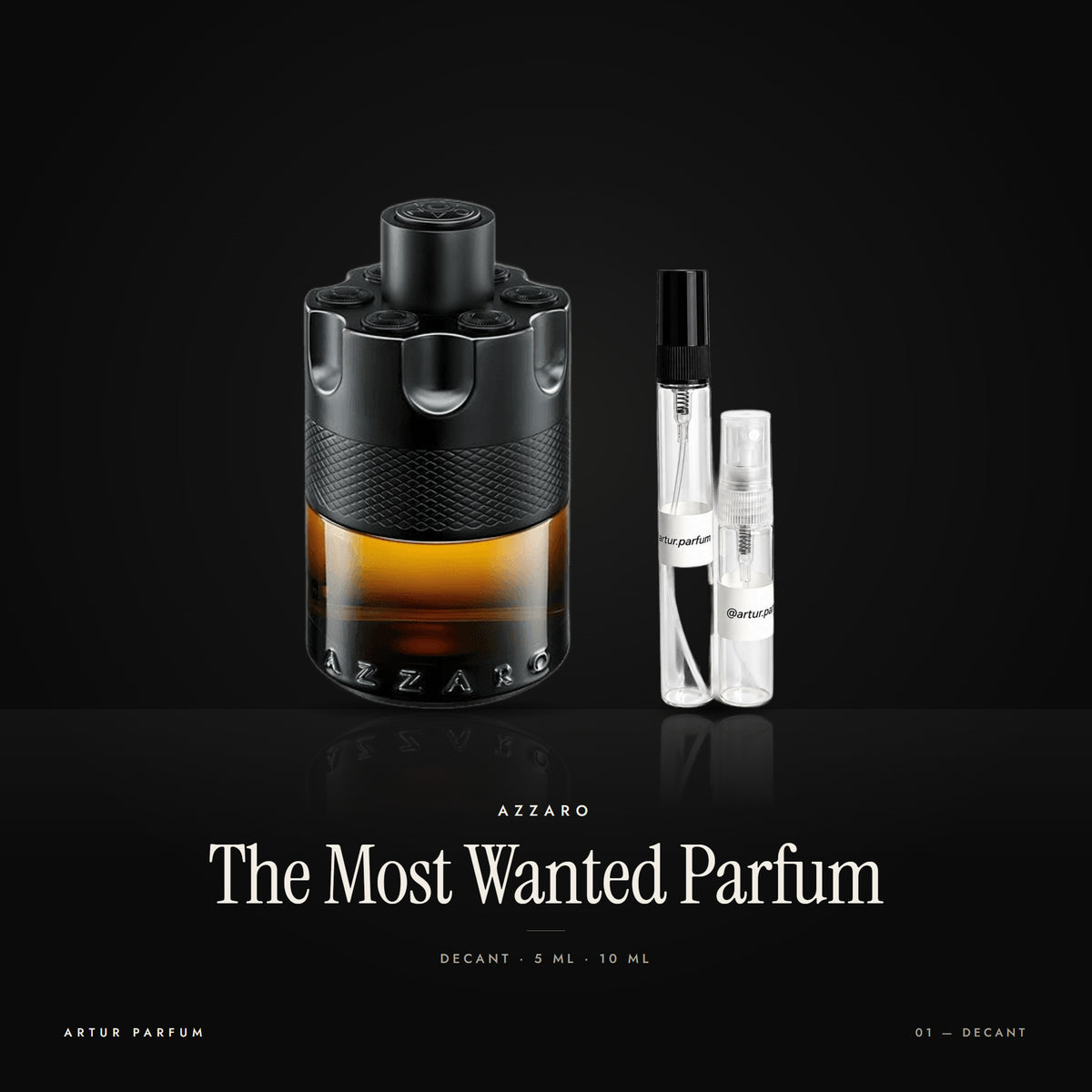 The Most Wanted Parfum — decant de 5 ml y 10 ml