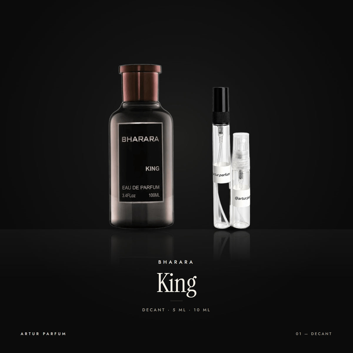 King — decant de 5 ml y 10 ml