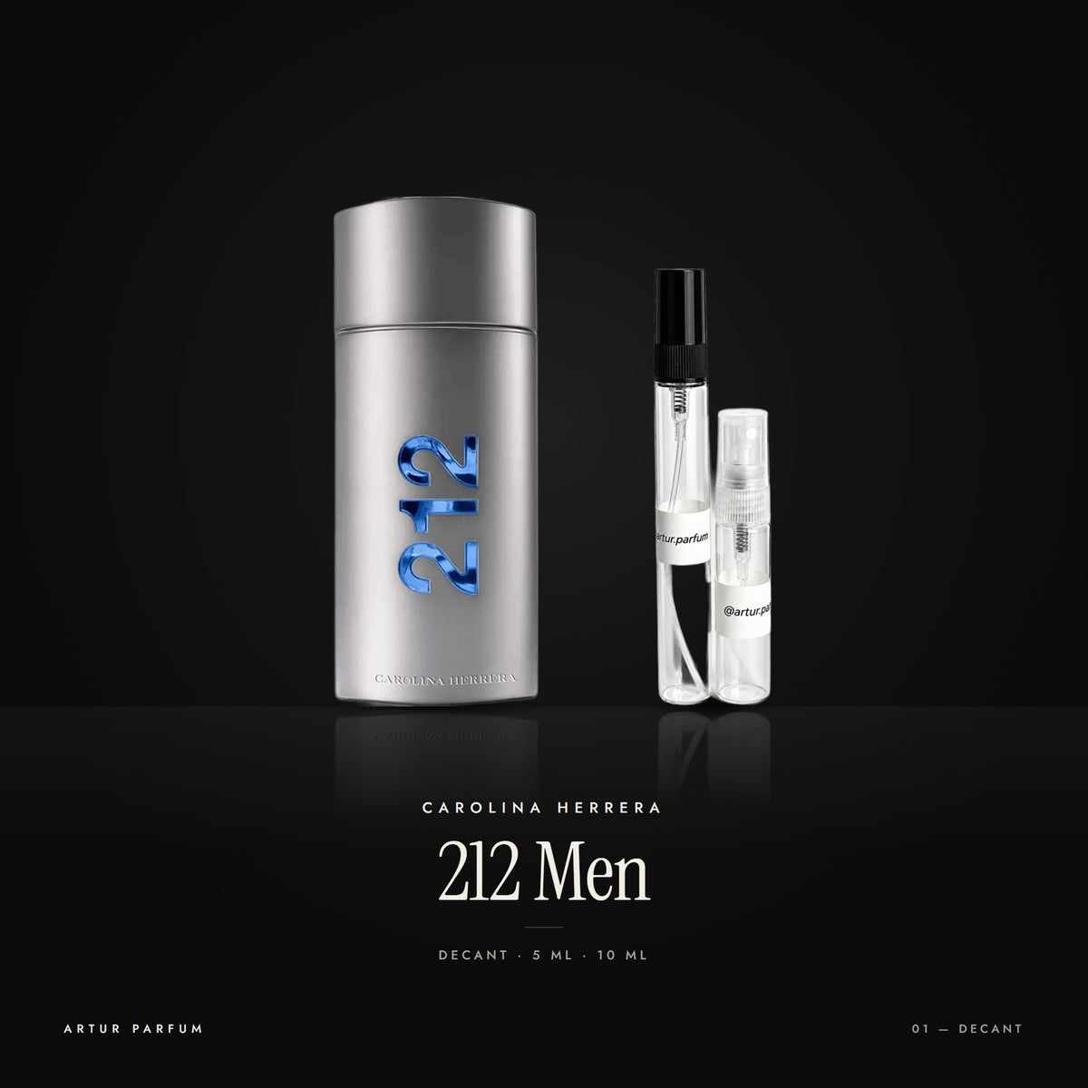 212 Men — decant de 5 ml y 10 ml
