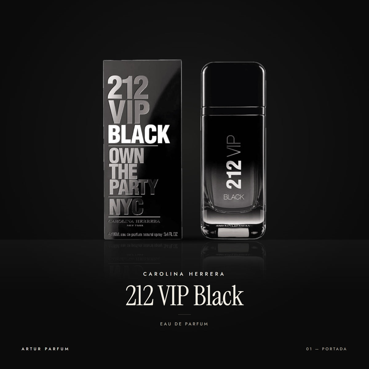 212 VIP Black — portada
