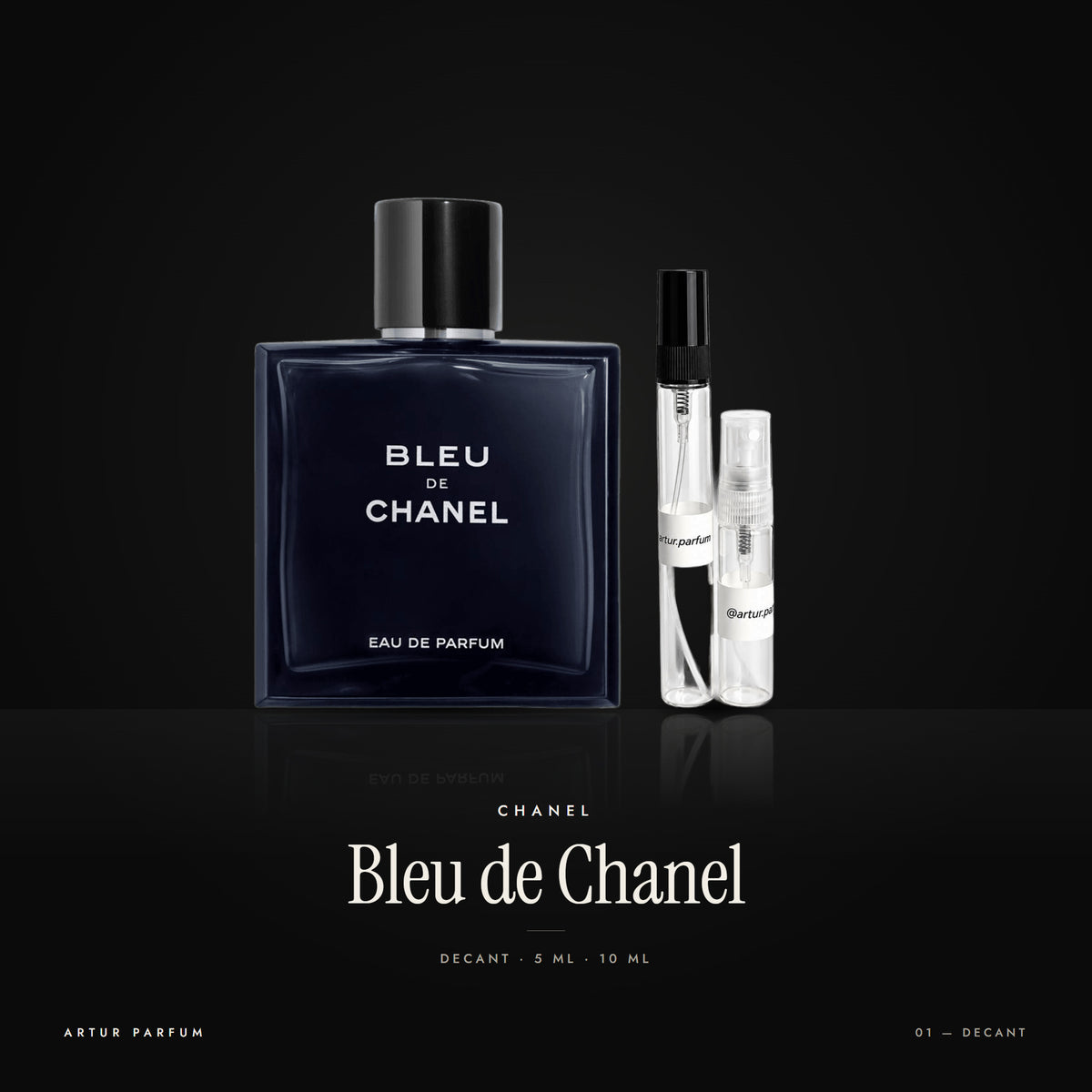 Bleu de Chanel — decant de 5 ml y 10 ml