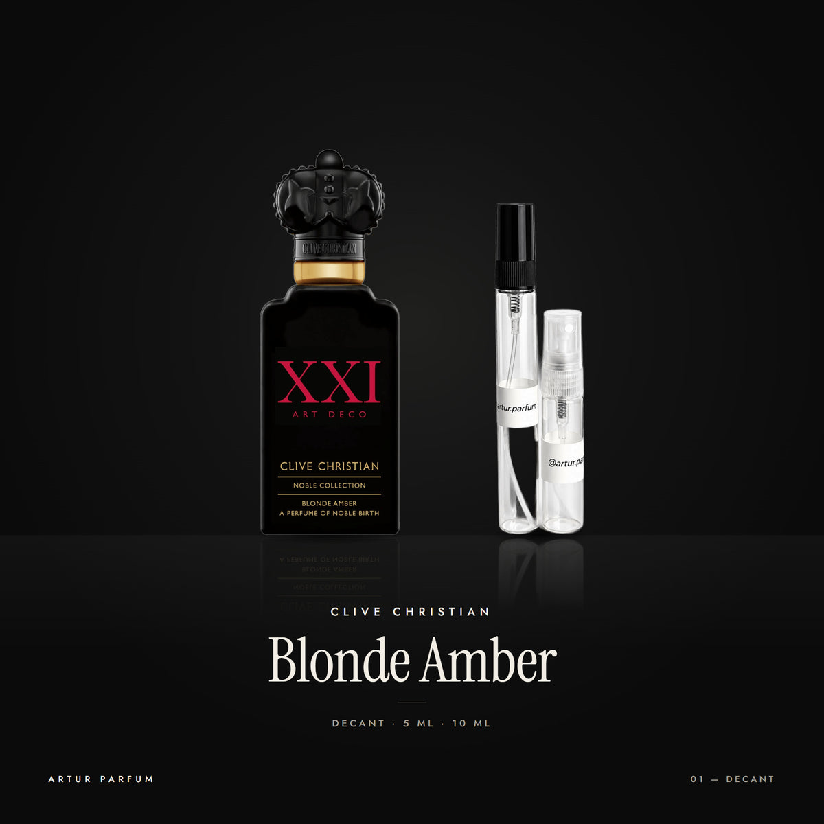 Blonde Amber — decant de 5 ml y 10 ml