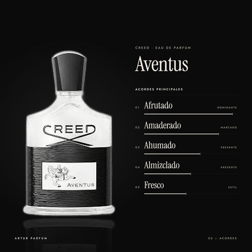 Aventus — acordes principales