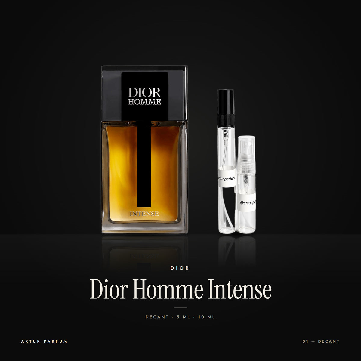 Dior Homme Intense — decant de 5 ml y 10 ml