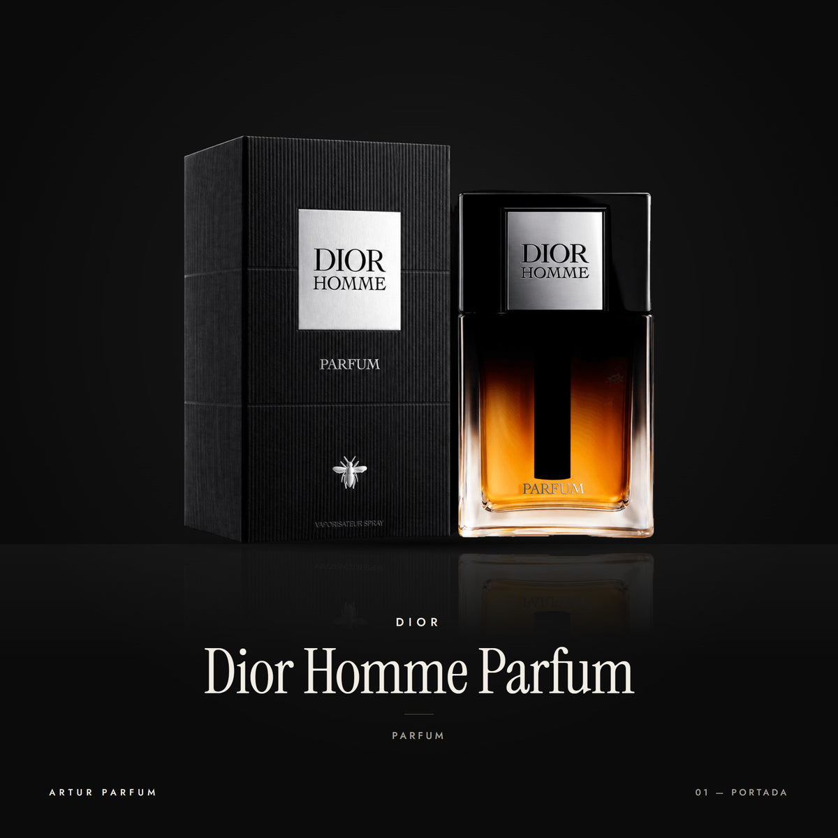 Dior Homme Parfum — portada