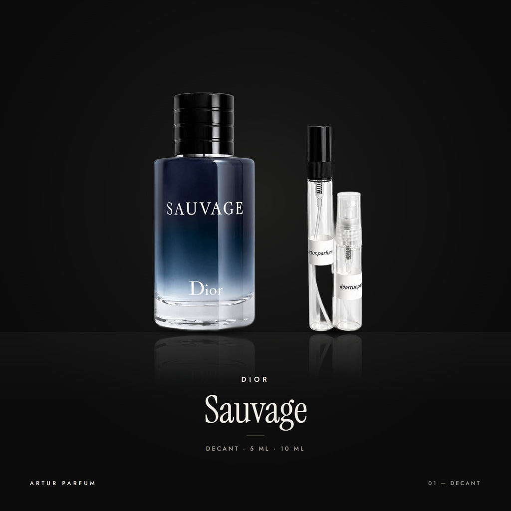 Sauvage — decant de 5 ml y 10 ml