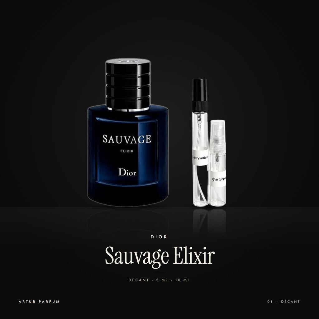 Sauvage Elixir — decant de 5 ml y 10 ml