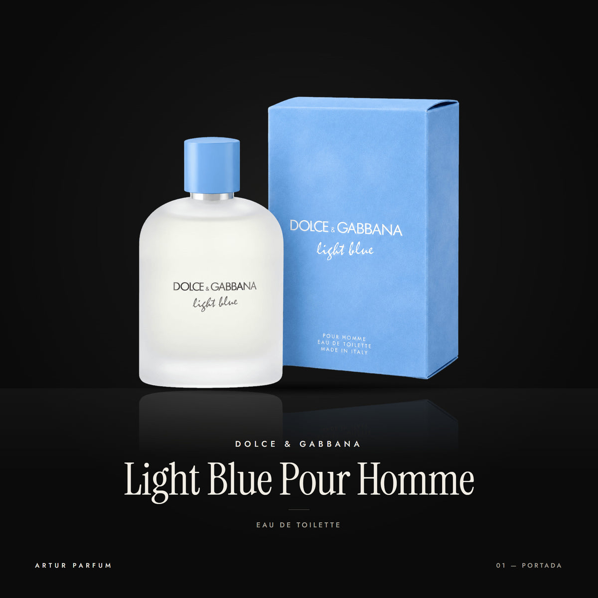 Light Blue Pour Homme — portada