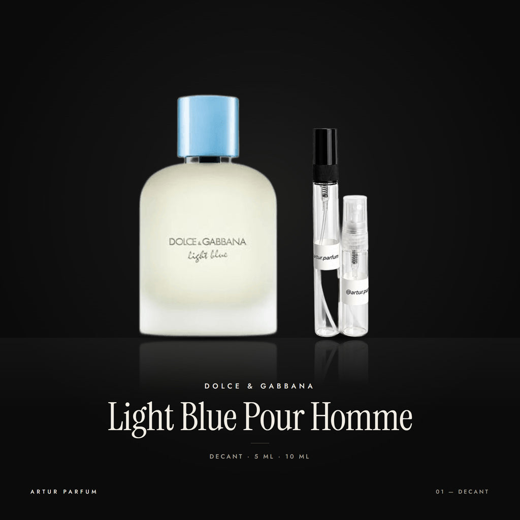 Light Blue Pour Homme — decant de 5 ml y 10 ml