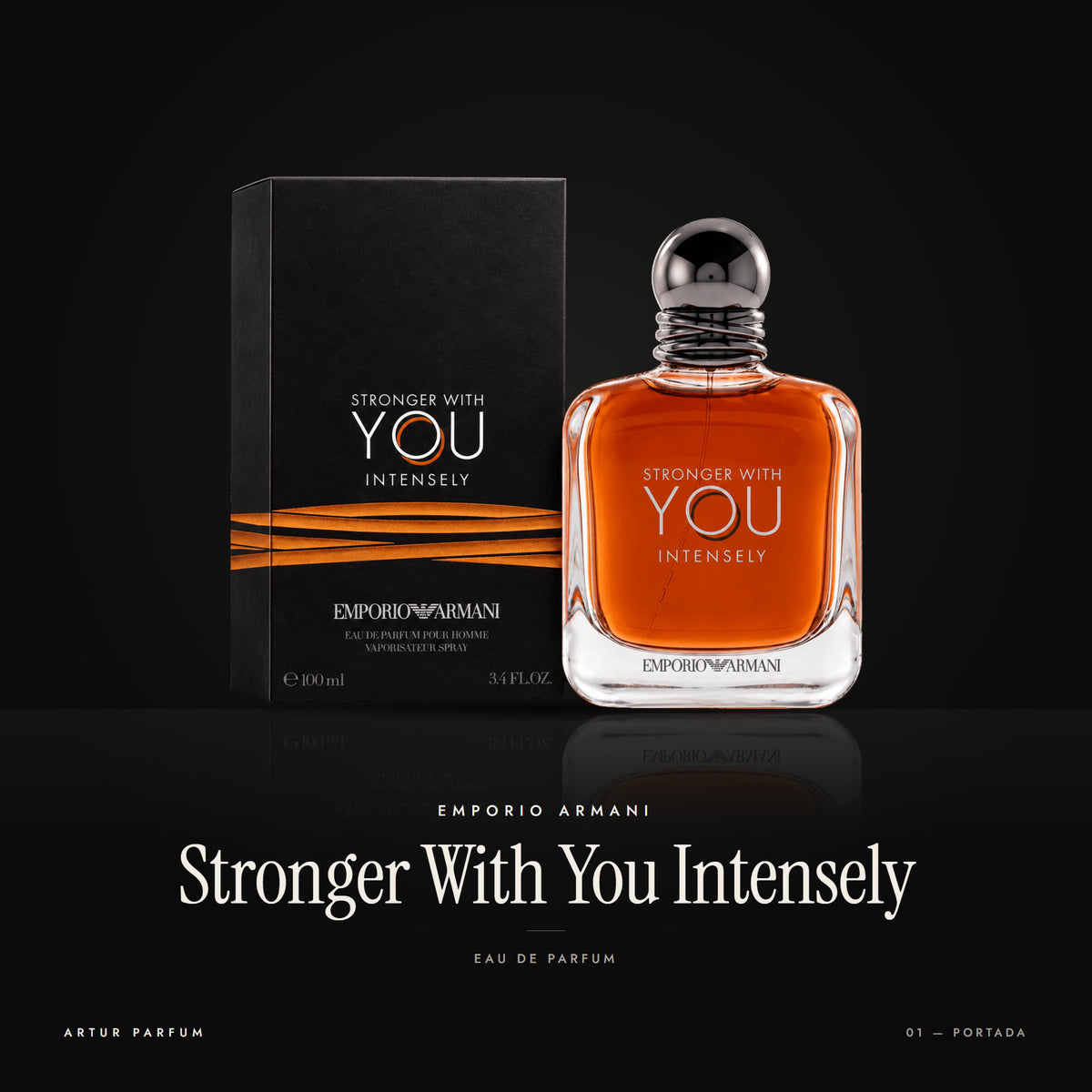Stronger With You Intensely — portada