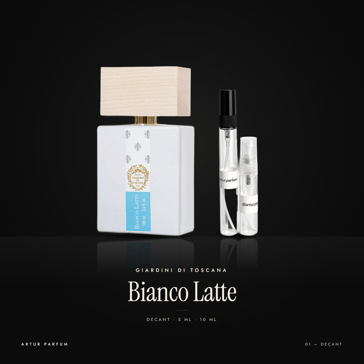 Bianco Latte — decant de 5 ml y 10 ml
