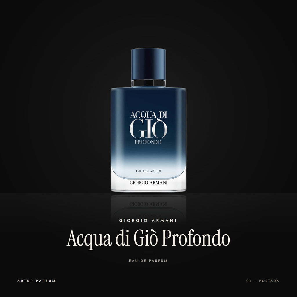 Acqua di Giò Profondo — portada