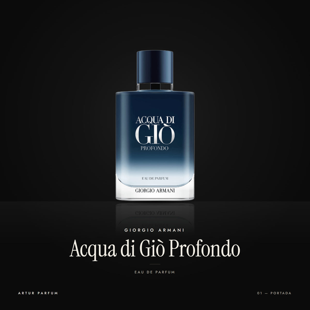 Acqua di Giò Profondo — portada