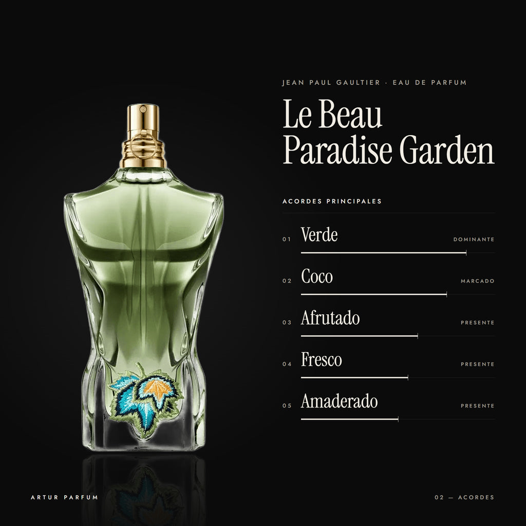 Le Beau Paradise Garden — acordes principales