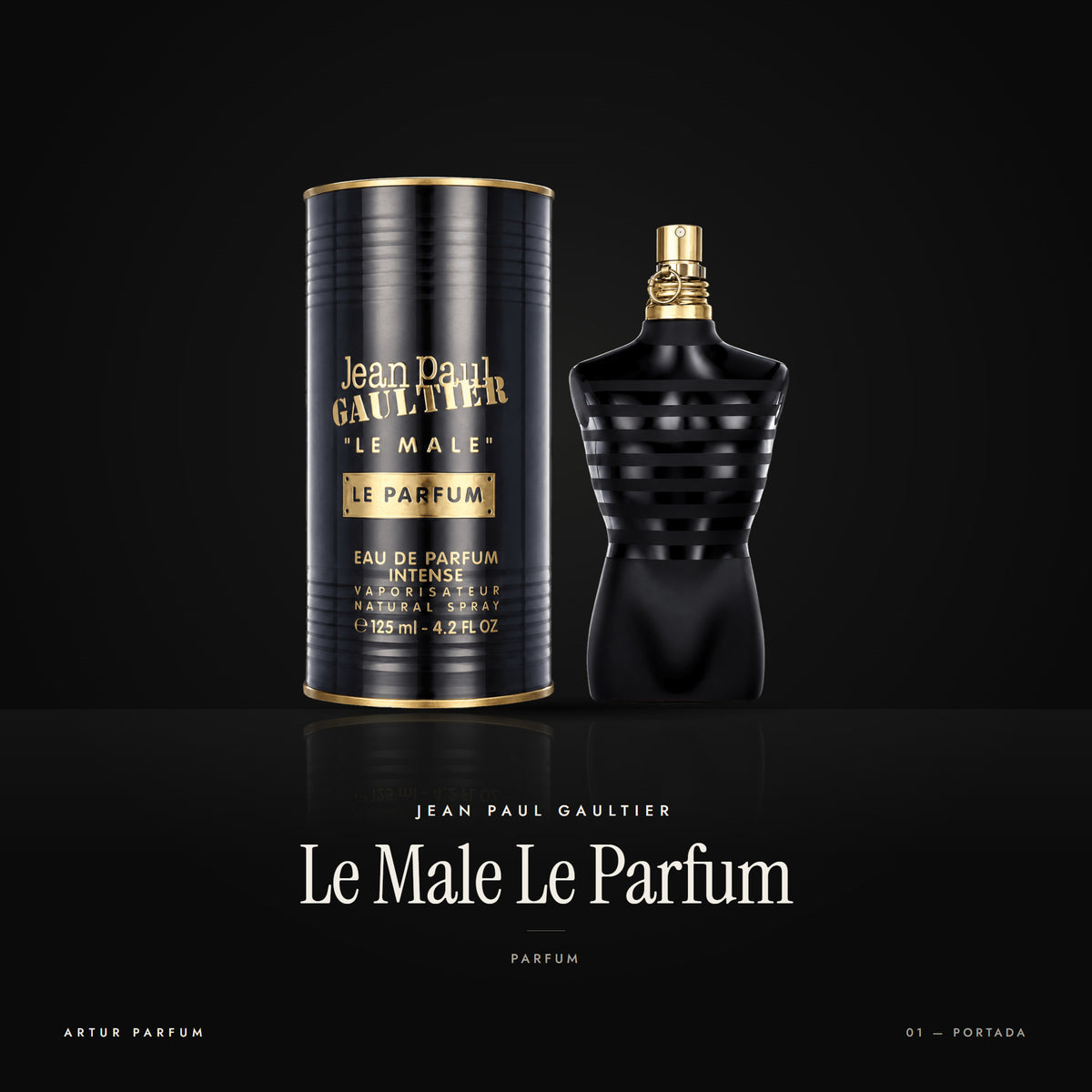 Le Male Le Parfum — portada