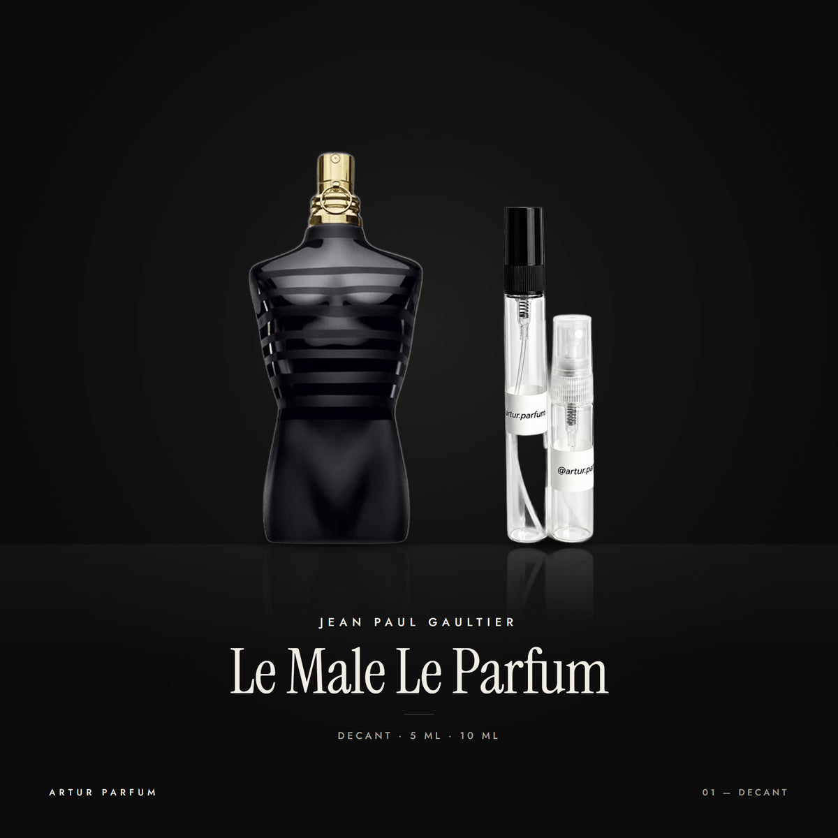 Le Male Le Parfum — decant de 5 ml y 10 ml