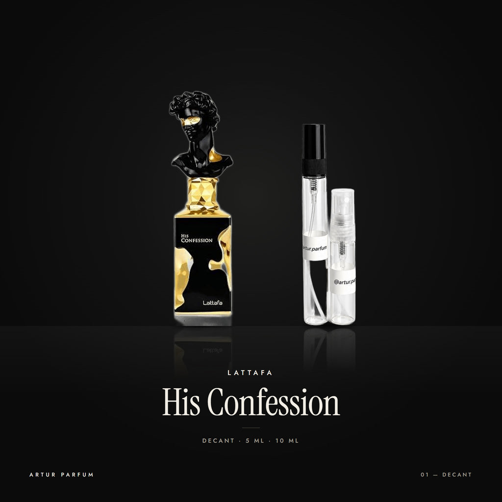 His Confession — decant de 5 ml y 10 ml