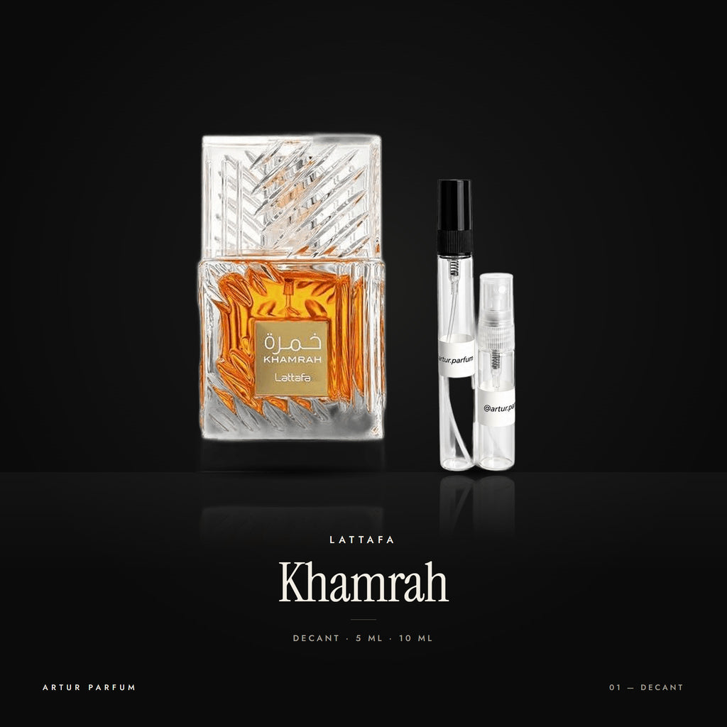 Khamrah — decant de 5 ml y 10 ml