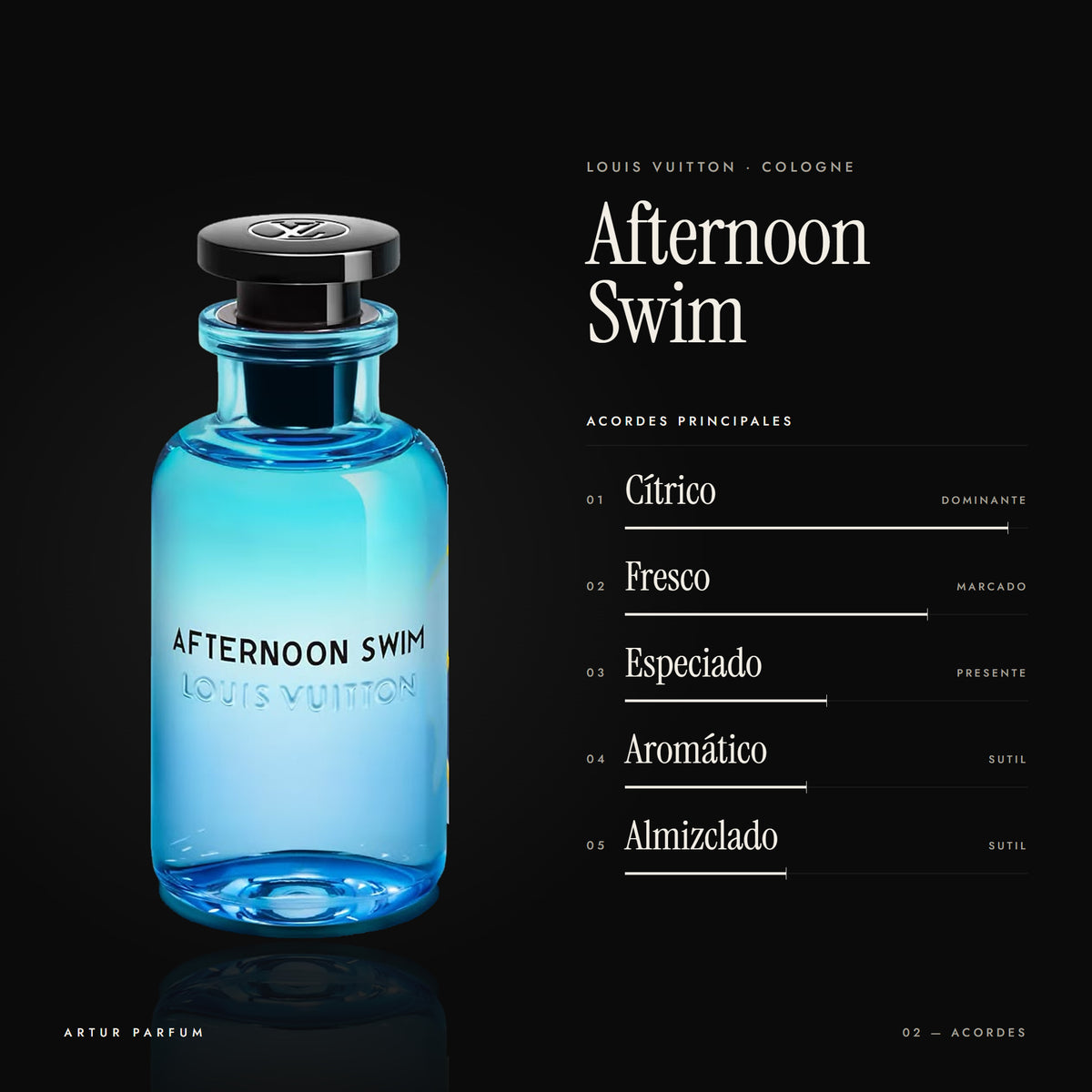Afternoon Swim — acordes principales