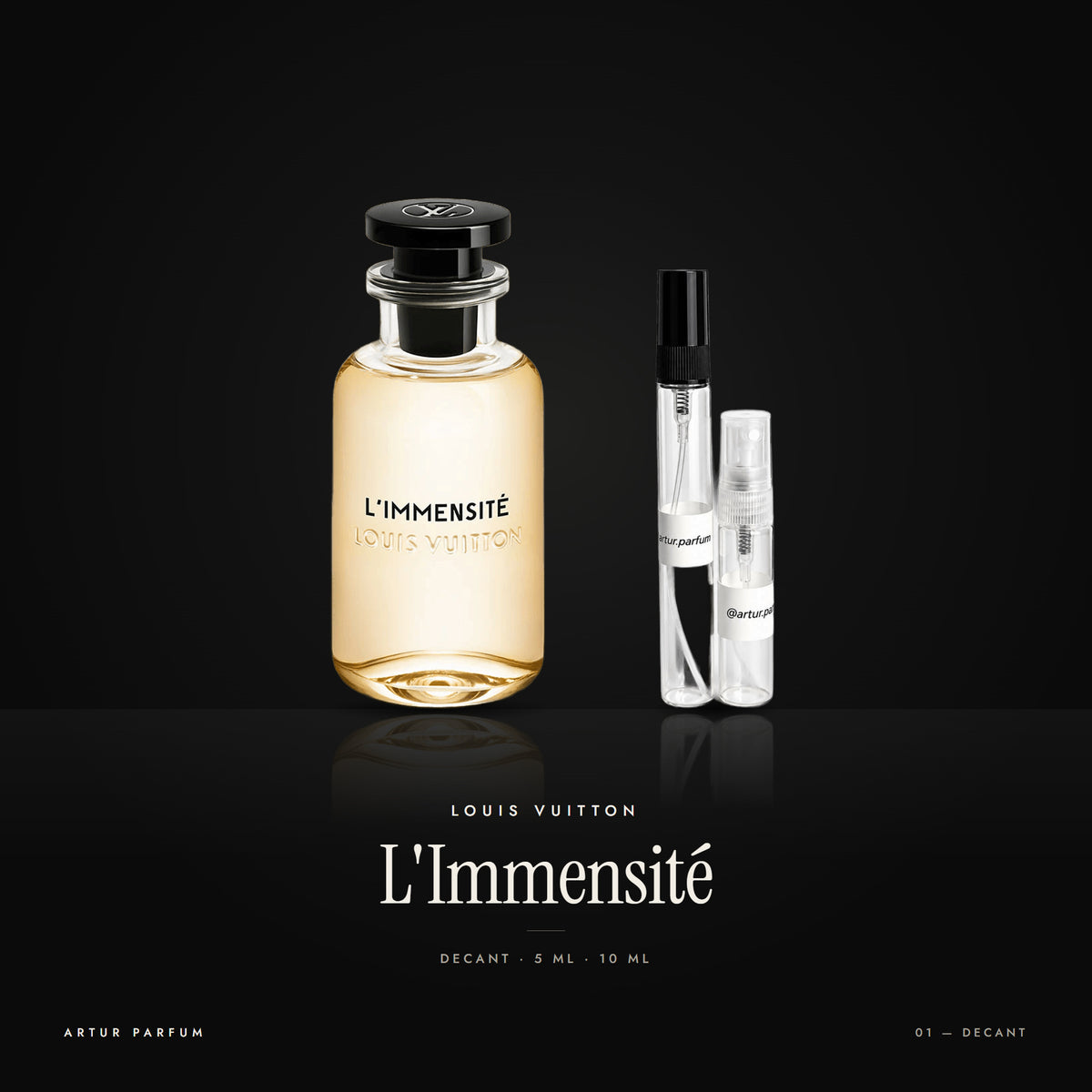 L'Immensité — decant de 5 ml y 10 ml