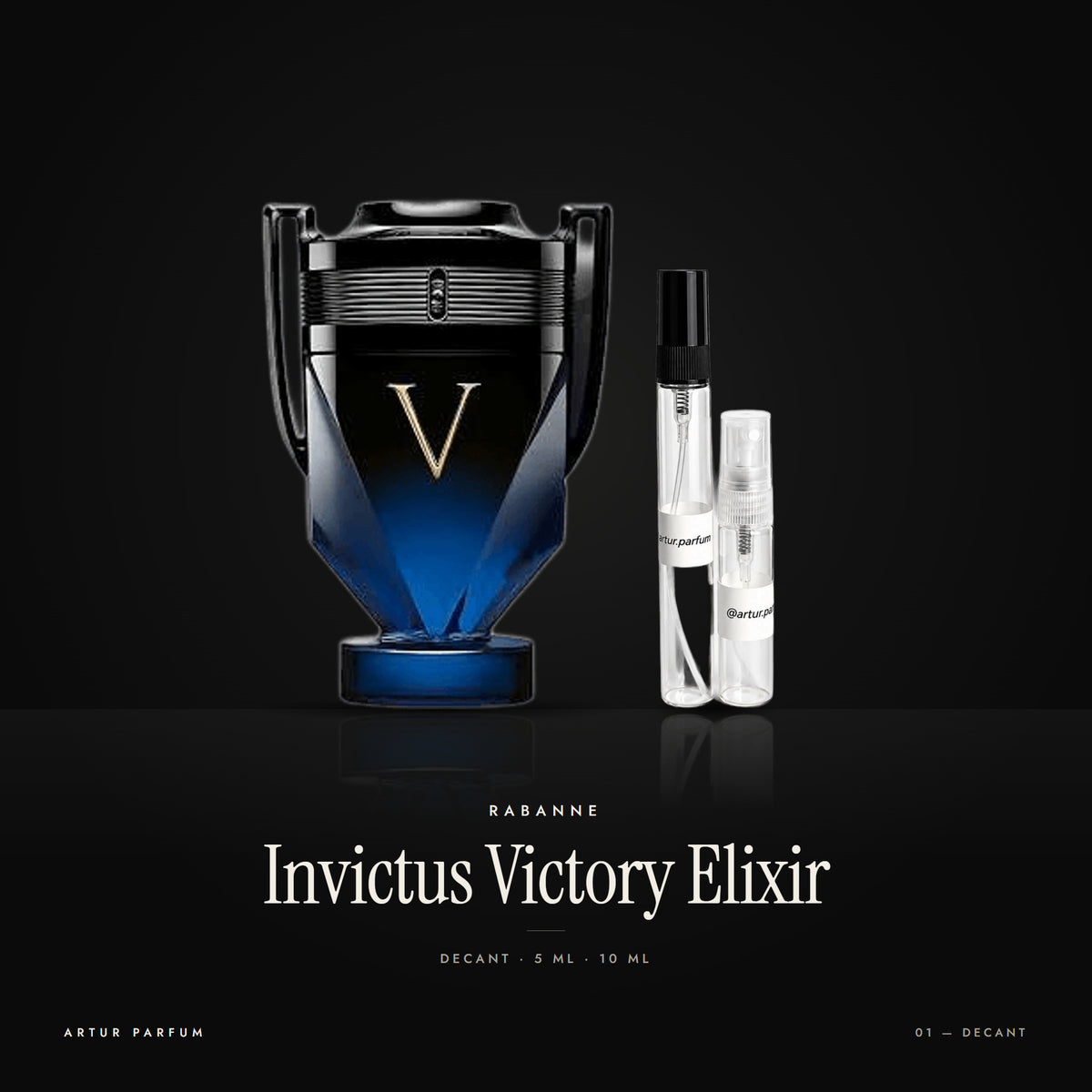 Invictus Victory Elixir — decant de 5 ml y 10 ml