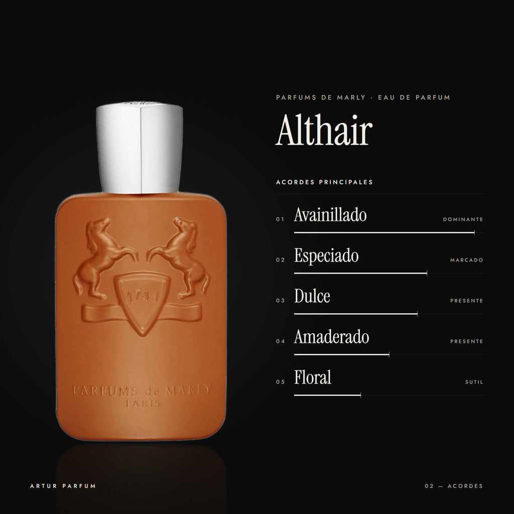 Althair — acordes principales
