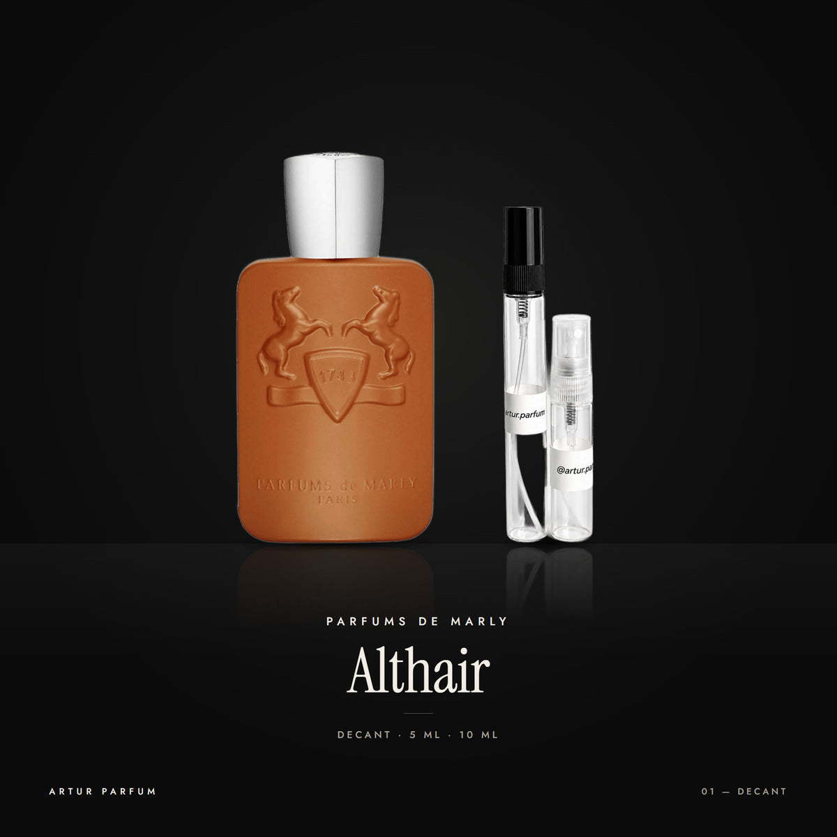 Althair — decant de 5 ml y 10 ml