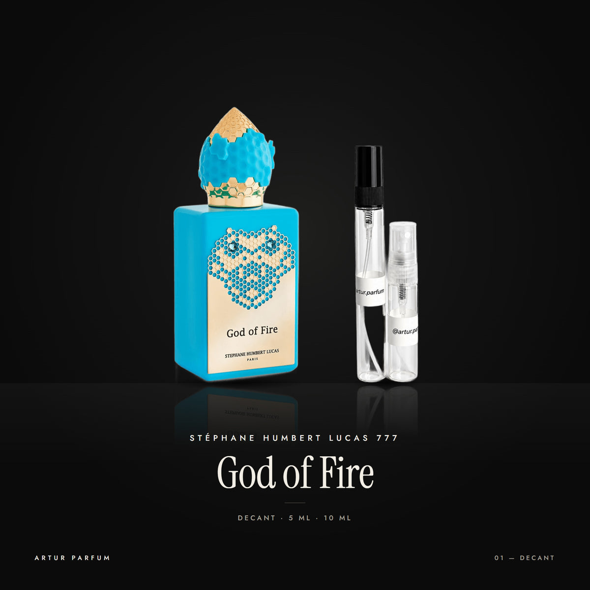 God of Fire — decant de 5 ml y 10 ml