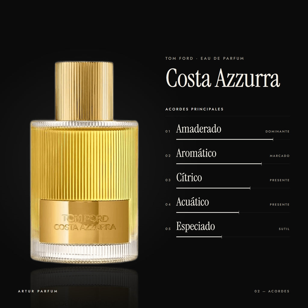 Costa Azzurra — acordes principales