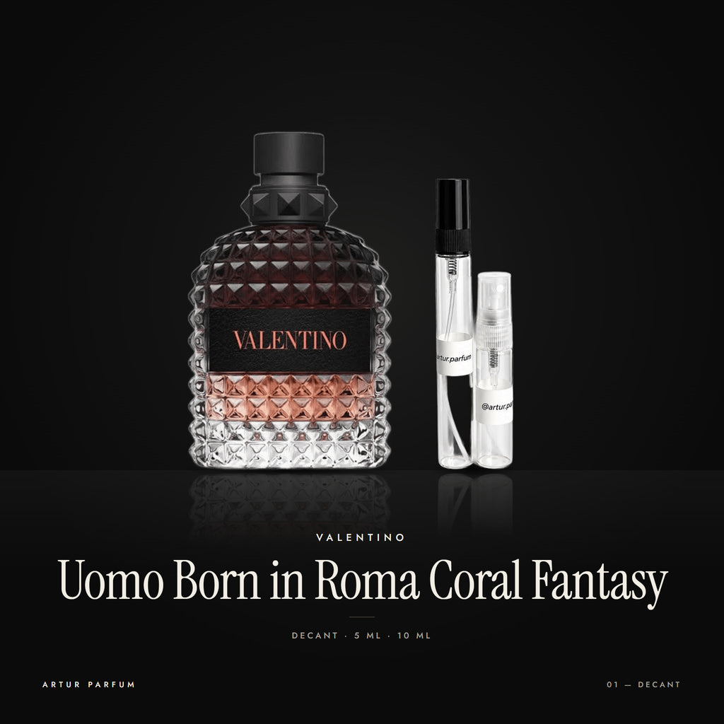 Uomo Born in Roma Coral Fantasy — decant de 5 ml y 10 ml