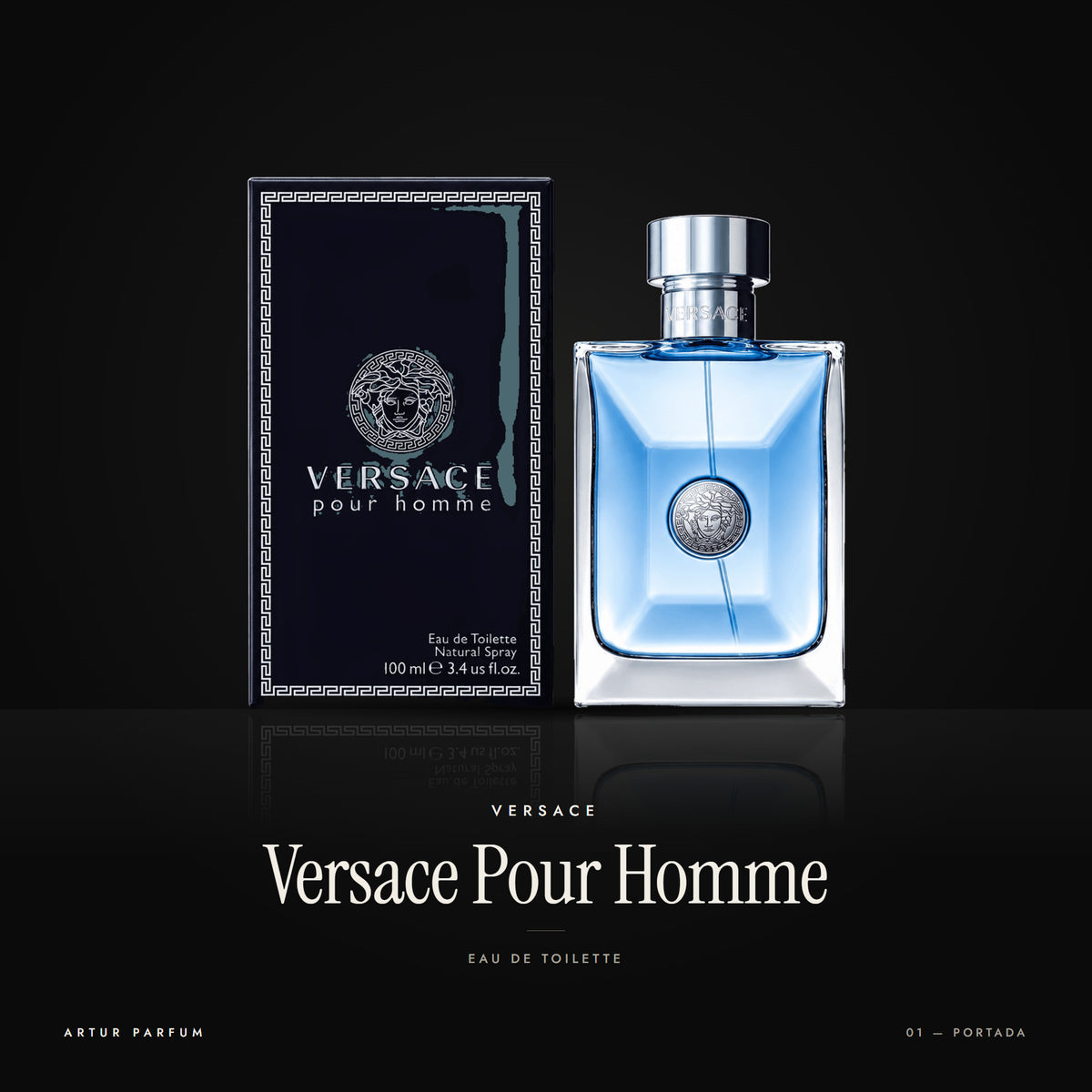 Versace Pour Homme — portada