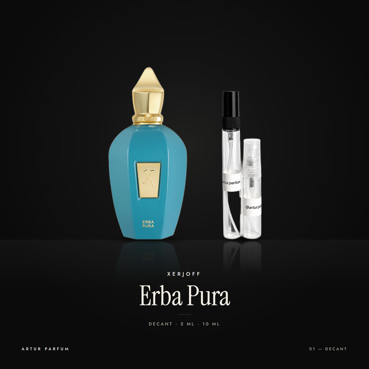Erba Pura — decant de 5 ml y 10 ml