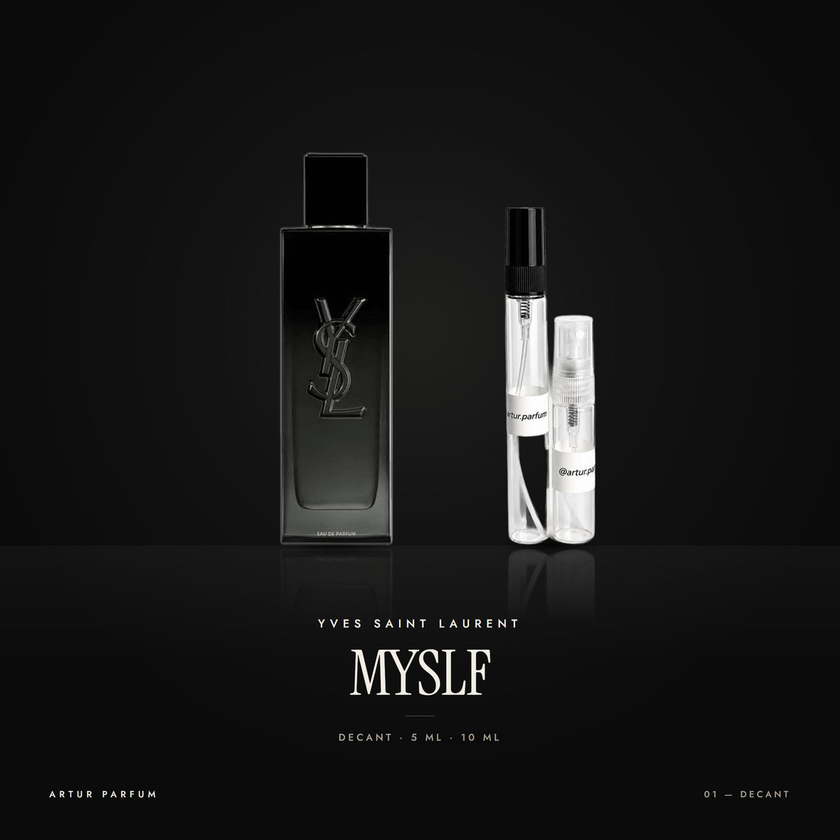 MYSLF — decant de 5 ml y 10 ml