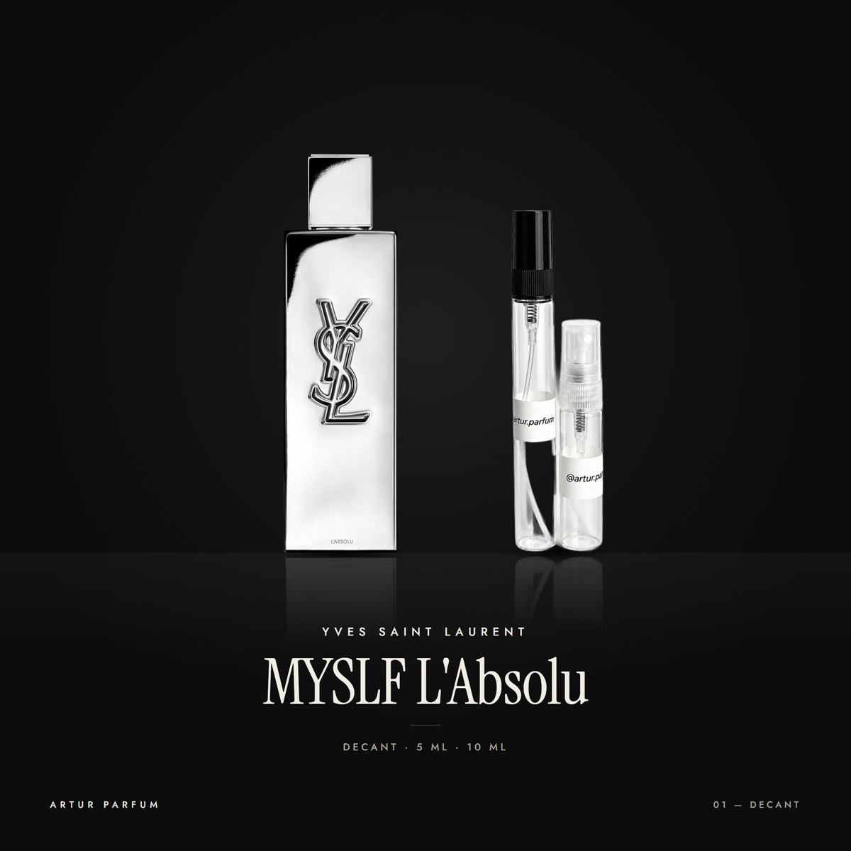 MYSLF L'Absolu — decant de 5 ml y 10 ml