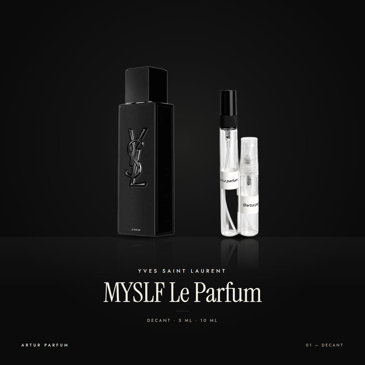 MYSLF Le Parfum — decant de 5 ml y 10 ml