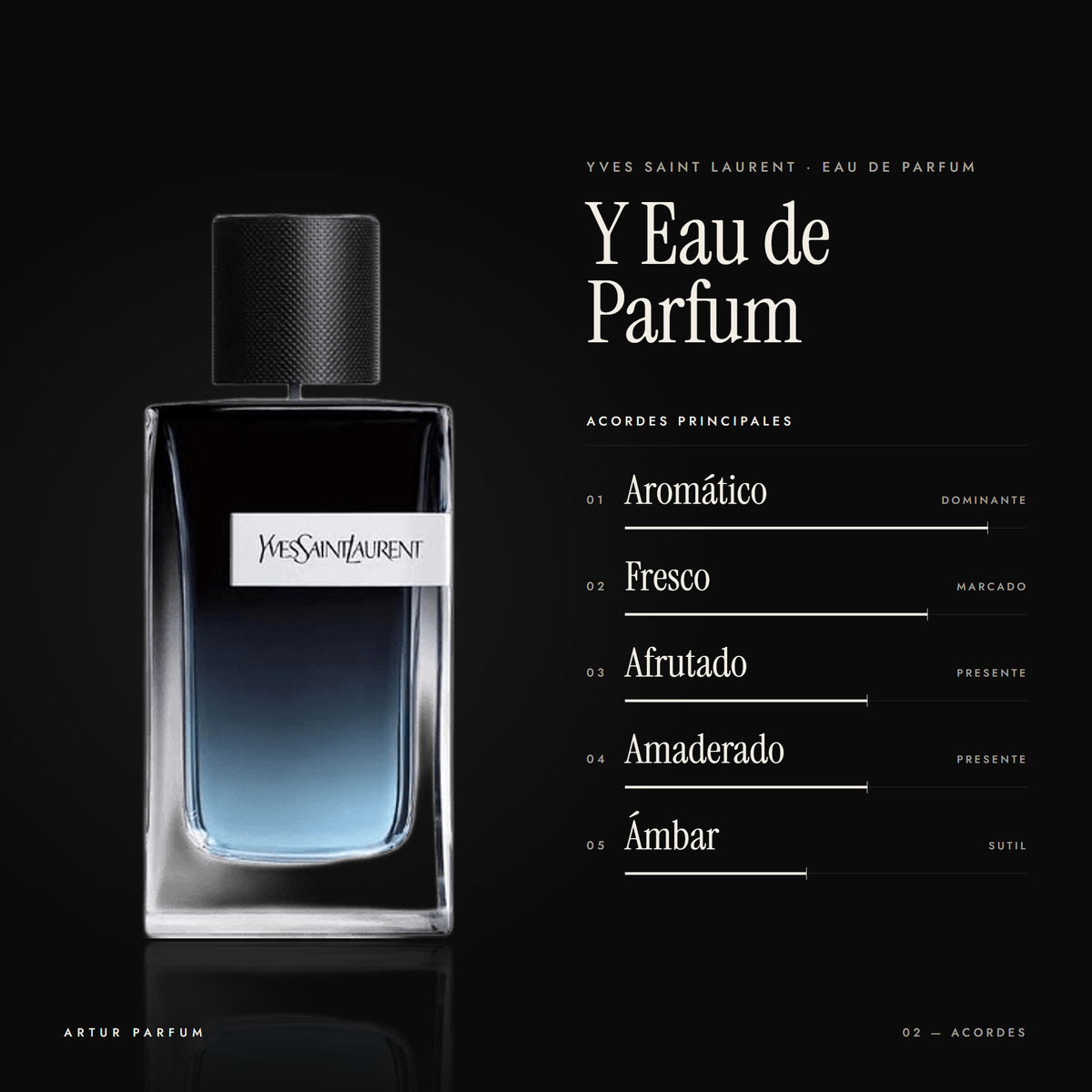 Y Eau de Parfum — acordes principales
