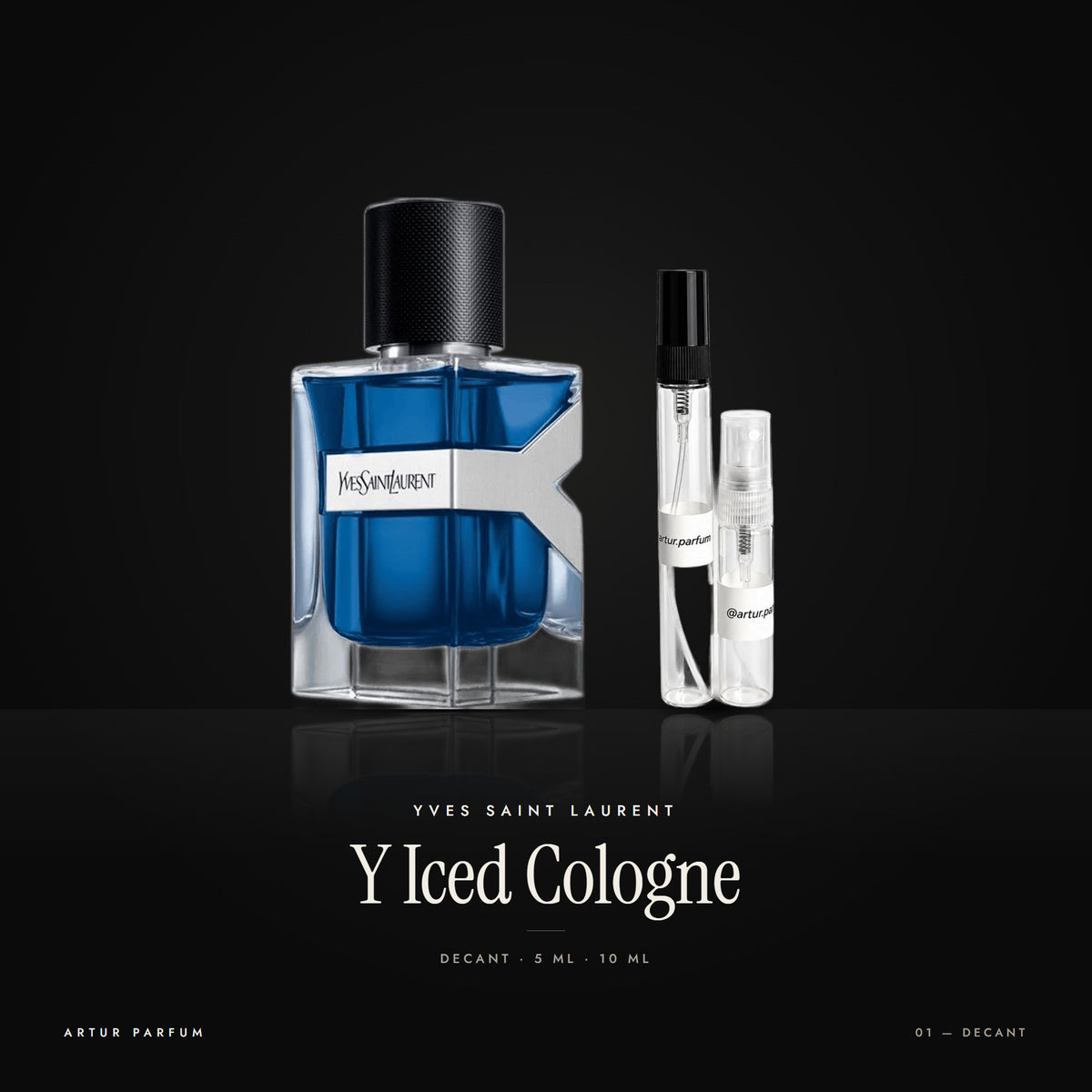 Y Iced Cologne — decant de 5 ml y 10 ml