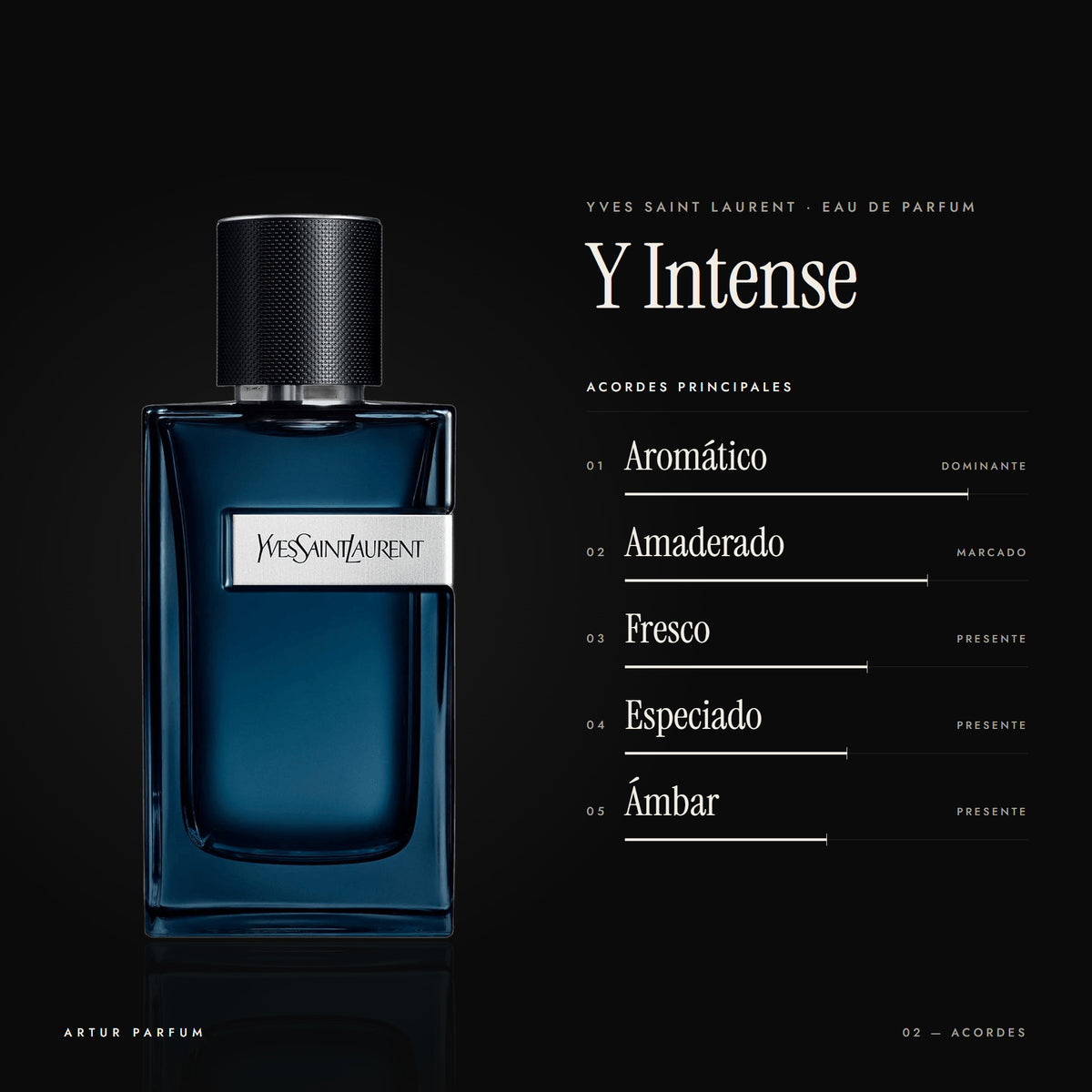 Y Intense — acordes principales