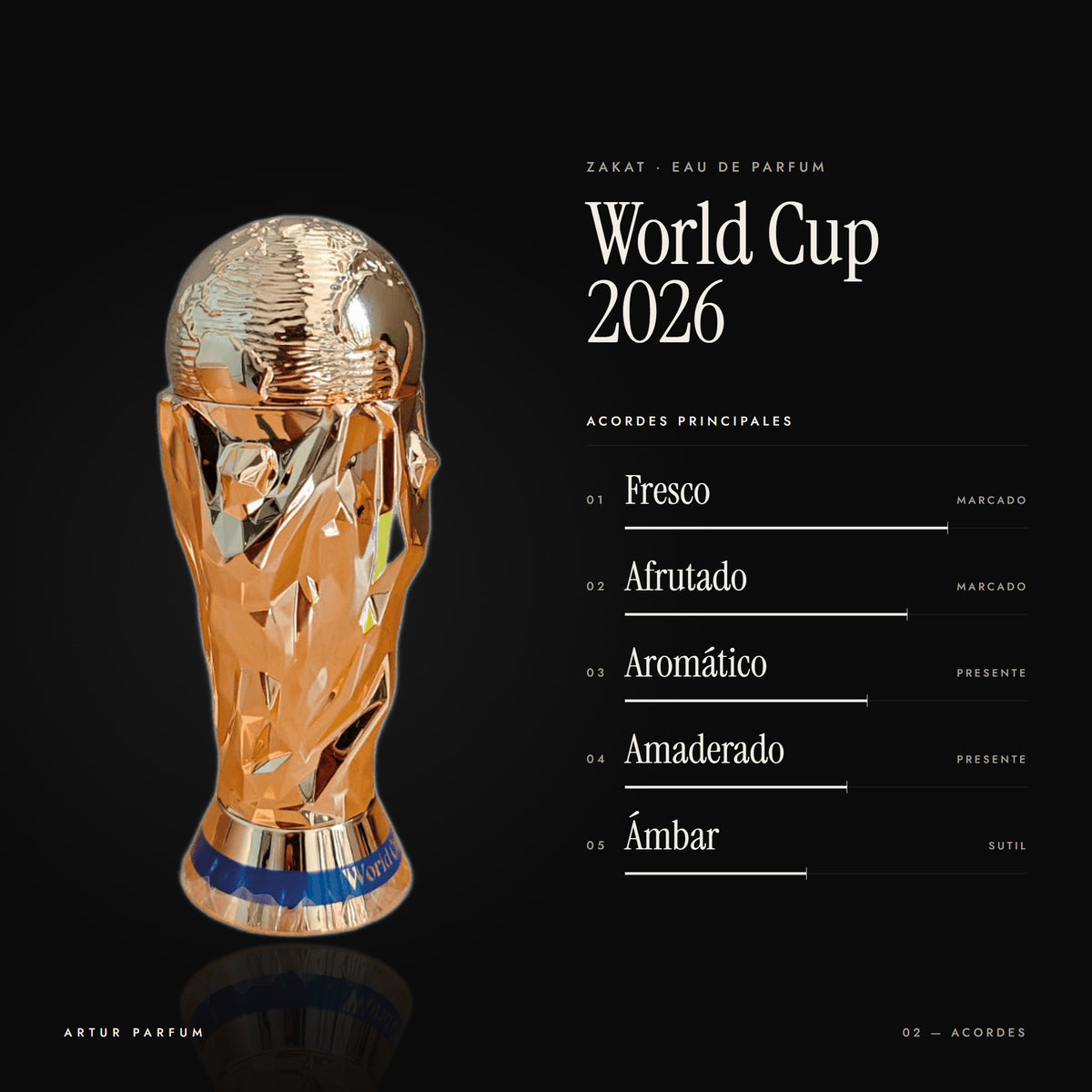 World Cup 2026 — acordes principales